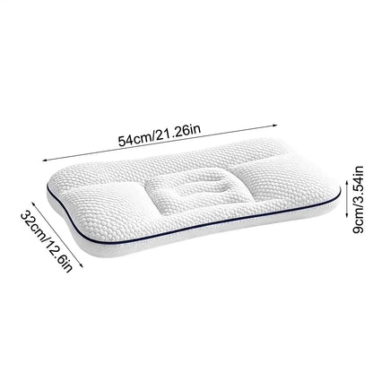 Children's Partition Pillows Double-Sided Breathable Travel Children Pillow for Boys Girls Homes Apartments Daycare Travel Road