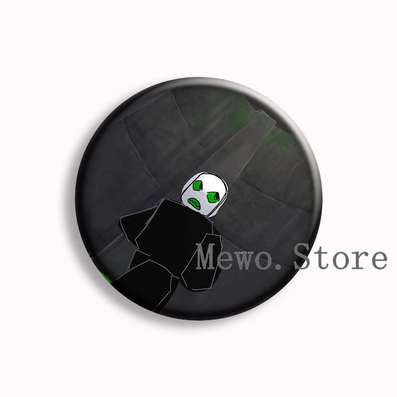 Dod Pursuer Anime Soft Button Pin Forsaken Dead Of Death Brooches Badge Bag Decor Jewelry Gamer Collect