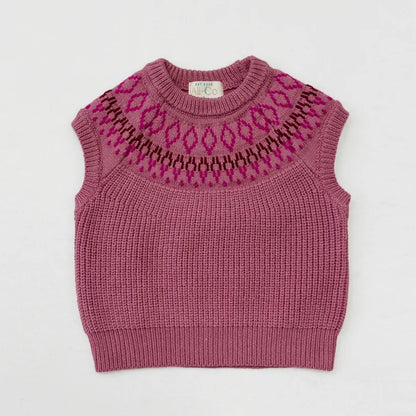 Ali Co AW26 high quality shabbos knit shabbos collection family matches clothes boys girls baby