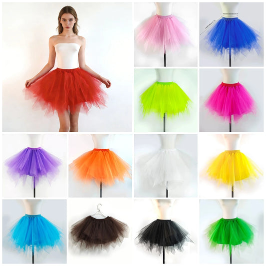 Women's Princess Dress Girl Ballet Halloween Christmas Luxury Tutu Tulle Midi Short Dress Retro Ballet Bubble Dance Dress