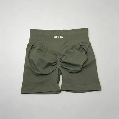 DFHE Camisole Fitness Shorts, High Waisted and Hip Lifting Yoga Shaping Shorts, Breathable Sports Running Fitness Shorts