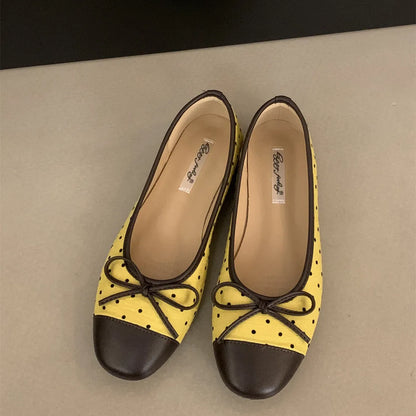 Bailamos Brand New Women Flats Fashion Shallow Ladies Casual Soft Mary Jane Shoes Outdoor Dress Flat Ballet Shoes Mujer