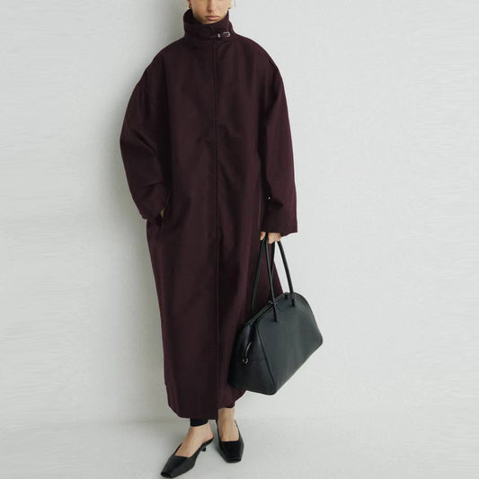2026 Women Autumn Winter Oversized Trench Long coat Stylish Thick Warm Parkas