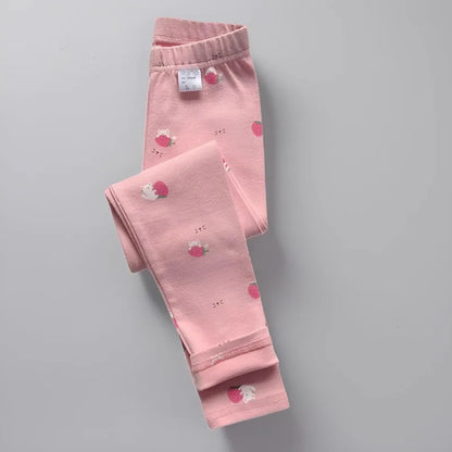 Girls Legging Autumn Winter Pants For Kids Thick Cotton Elastic Children Pants Versatile Slim Toddler Tights Baby Teen Clothing