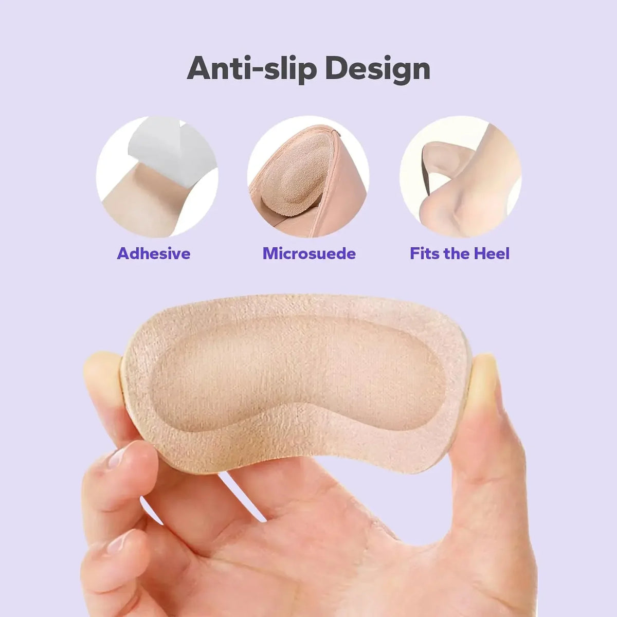 Women Insoles for Shoes High Heel Stickers Adjust Size Adhesive Heels Insert Feet Protector Sticker Pain Relief Foot Care Pad