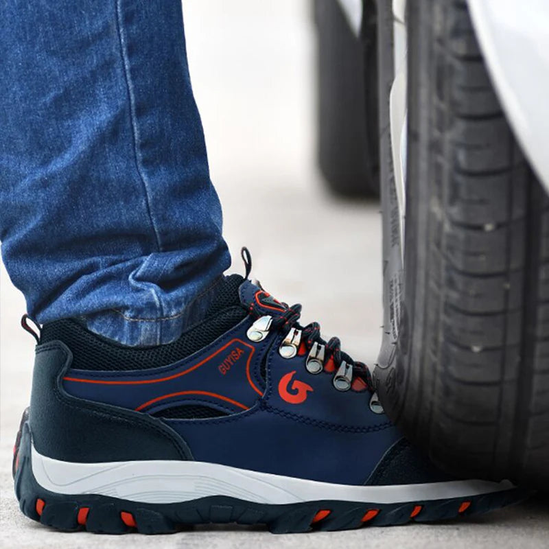 Steel Toe Shoes Men Work Safety Boots Sneakers Male Constrcution Puncture-Proof Work Safety Shoes  Man Security Boots Work Shoes