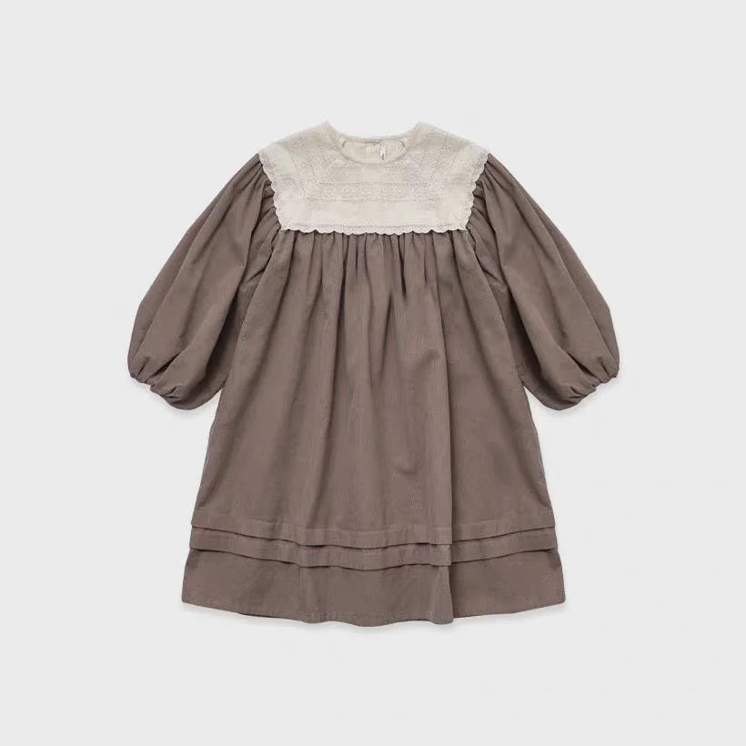 AW26 Children's LOU Autumn/Winter New Girl's Dress Undercover Pants Set