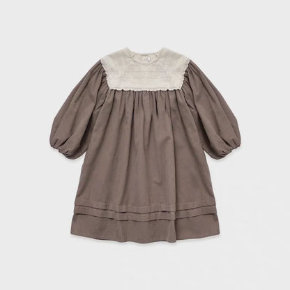 AW26 Children's LOU Autumn/Winter New Girl's Dress Undercover Pants Set