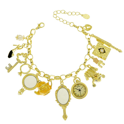 Clearance_Cat Pendant Charm Chain Link Bracelets For Women Cowgirl Cuff Bangles Fashion Jewelry Egyptian Bastet Pulseira Accesso