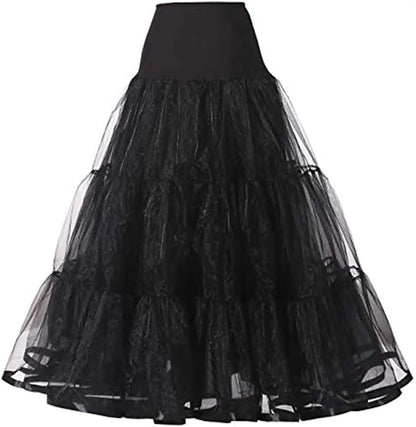 Women's 1 Meter Long Bridal Petticoat Big Wing Boneless Bride Wedding Dance Underskirt Dress Puff Skirt Petticoat Skirt