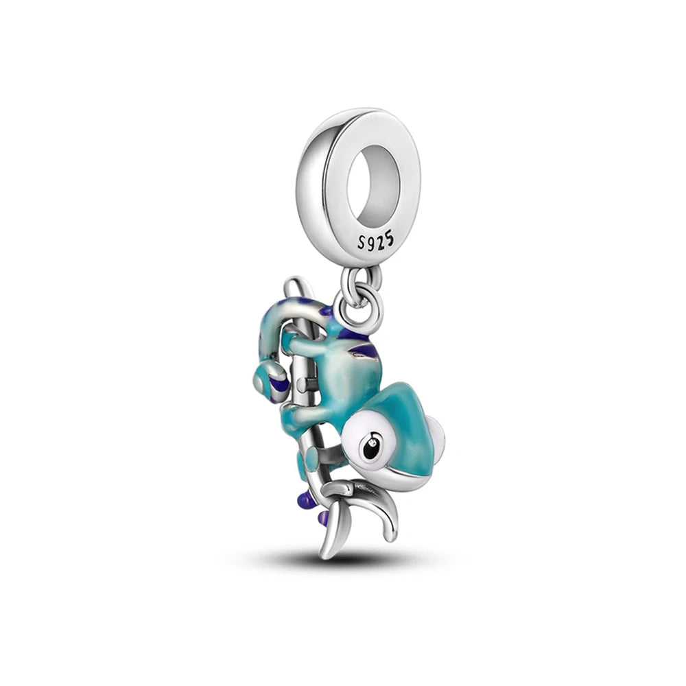 2025 New Hot Selling Colorful Love Puzzle Charm Bead Jewelry 925 Silver Original Women's Bracelet DIY Jewelry Gift