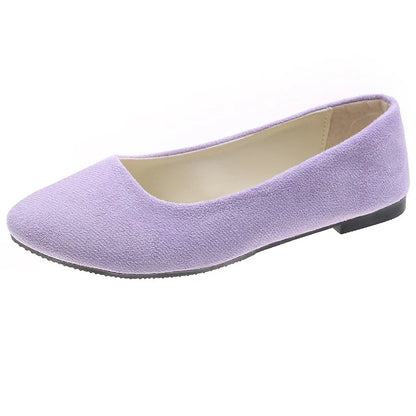 20Colors spring and summer wear women's flat shoes large comfortable shoes female candy color shoes Loafers EU 41/42/43 WSH2214