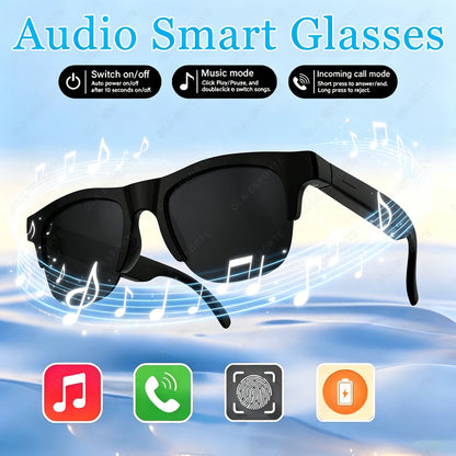 NEW Smart Glasses V5.3 Bluetooth Call High Quality Headphones Outdoor Sports Sunglasses Anti-touch UV Music Player for Men Women