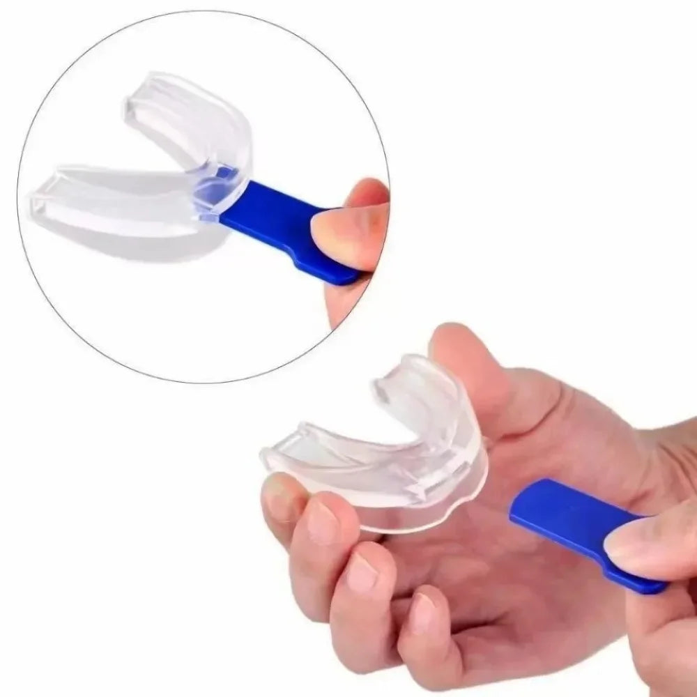 Anti Snoring Mouth Guard Anti Bruxism Teeth Grinding Sleep Aid Comfortable Night Sleep Breathing Protector For Reducing Snoring