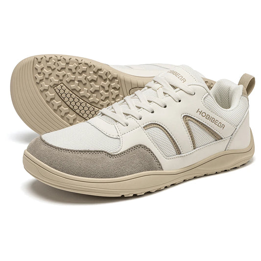 HOBIBEAR Unisex Width Toe Box Shoes Barefoot Zero-Drop Sole Sneakers Lightweight Flexible Minimalist Walking Shoes