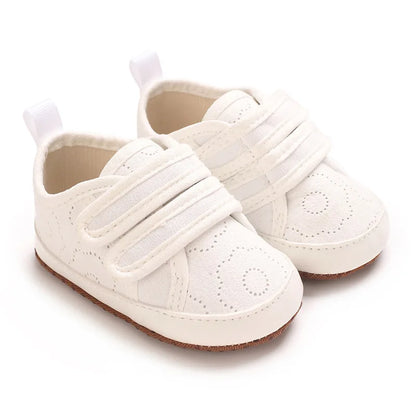 Baby Learning Walk Shoes, Cute Printed & Bow Sneakers, Soft Sole Casual Footwear for Infants 0-18M
