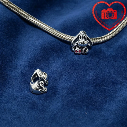 New Original Charms DIY Women Jewelry Gifts Fox Rabbit Chicken Pig Pet Dog Elephant Beads Fit 925 Silver Bracelets Accessories