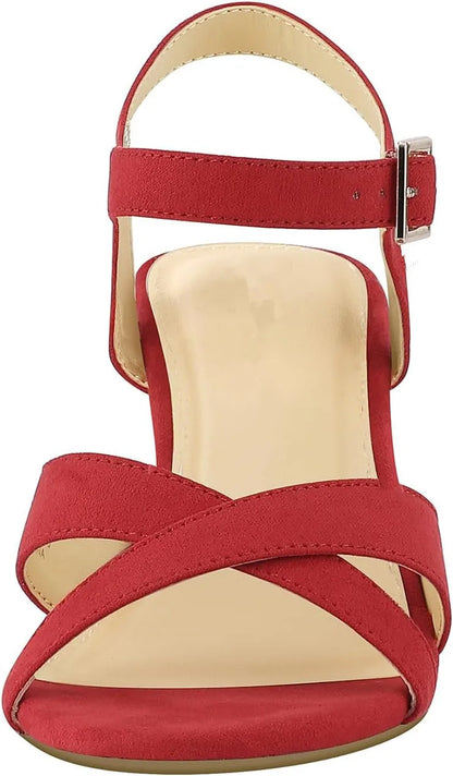 Plus Size 35-43 Shoes for Women Women Ankle Buckle Strap Wedges Comfortable Non-slip Sandals Party Evening Sandalias De Mujer