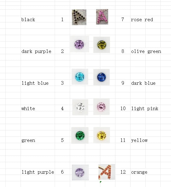 DOREMI Gift Jewelry Custom Letters Gift Bracelet Women Personalized Color Stone Name Adjustable Bracelet