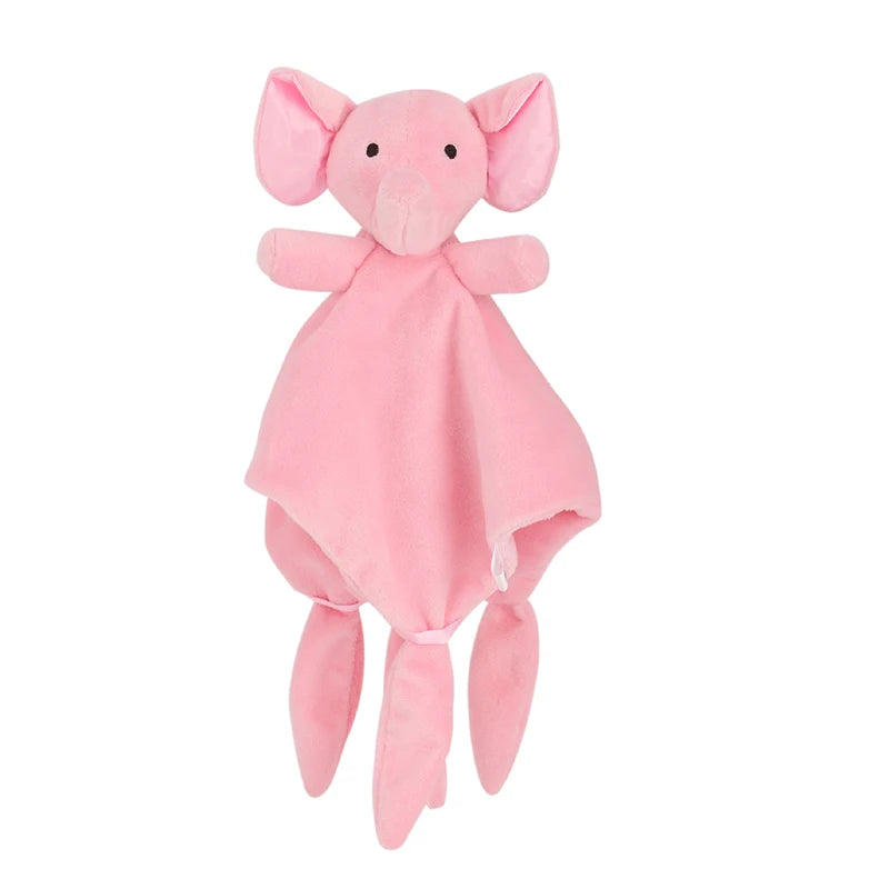 Baby Towels Newborn Baby Comforter Soothe Appease Towel Animal Rabbit Plush Dolls Soft Security Rattles Bed Bell Saliva Towel
