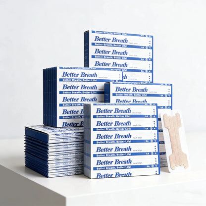 300/200/100PCS Breath Nasal Strips Sleep Aid Device Easier Breathing Nose Patch Snoring Aid for Better Sleep