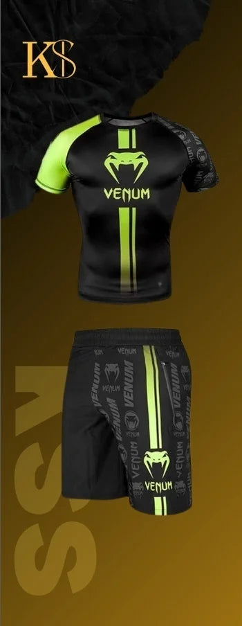Best-Selling Outdoor Sports Casual Short-Sleeved Short-Pants Set for Men And Women Martial Arts Boxing Clothing
