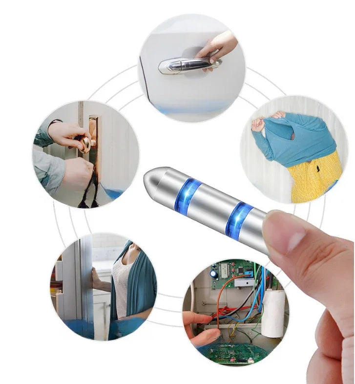 Static Rod Electrostatic Discharger Portable Anti-Static Keychain Winter Dry Climate Static Antistatic Car Supplies