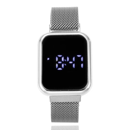 Simple Square Men's and Women's Digital Watch Fashion Touch Screen LED Watches for Woman Casual Electronic Watch Reloj Mujer