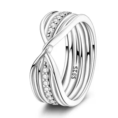 Fashion Rings for Women Stars and Moon Sunflower Pink Heart Zircon Luxury Wide Rings Fashion Engagement Wedding Jewelry Gift
