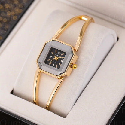 Simple Style Watch Women Top Brand Luxury Hollow Analog Quartz Wristwatches Fashion Elegant Ladies Watch Clock Gift Reloj Mujer