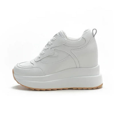 Women's Lace-Up Platform Sneakers in Style Options