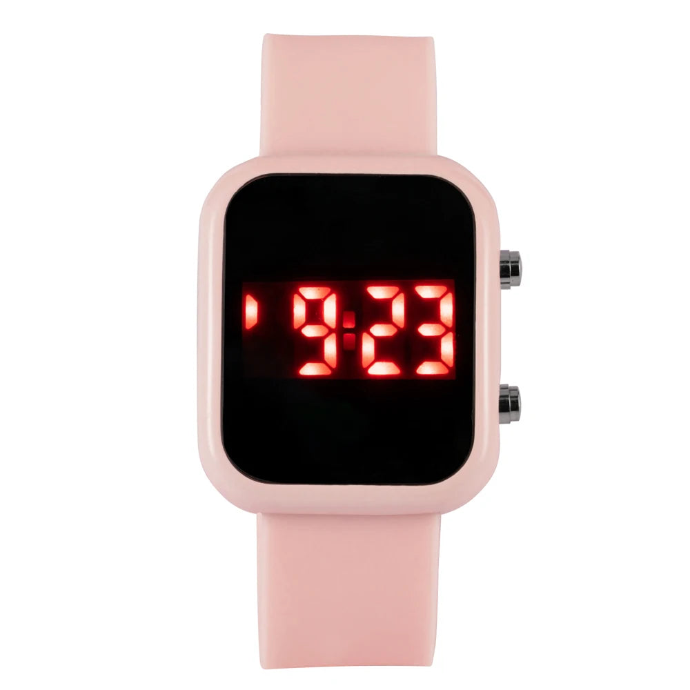 Top Brand Unisex LED Digital Watch Fashion Waterproof Sports Watches for Boys Girls Student Casual Wristwatch for Men Women