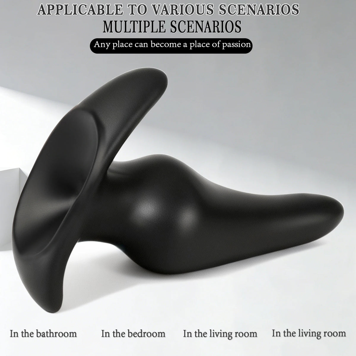 Wearable Anti Drop Soft Anal Plug Prostate Massage Liquid Huge Butt Plug Anal Training Comfortable Wear Anal Butt Plug For Women
