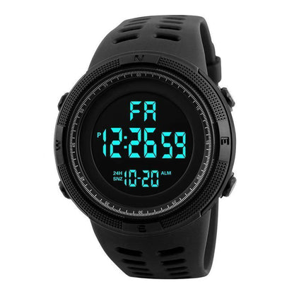 Trendy Unisex Multifunctional Digital Watch, Night Light, Student Sports Electronic Watch