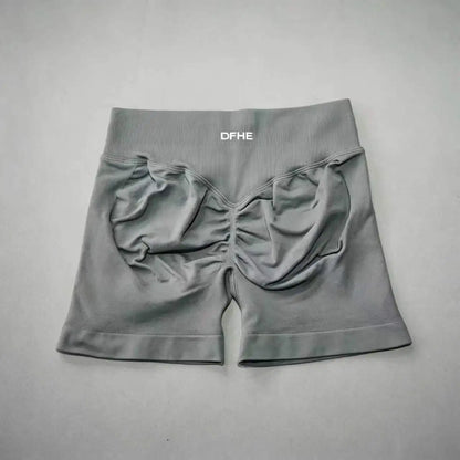 DFHE Camisole Fitness Shorts, High Waisted and Hip Lifting Yoga Shaping Shorts, Breathable Sports Running Fitness Shorts