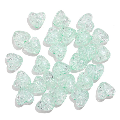 50pcs 11mm Clear Acrylic Burst Beads Candy Color Star Spacer Beads DIY Handmade Beaded For Jewelry Findings Bracelet Accessories
