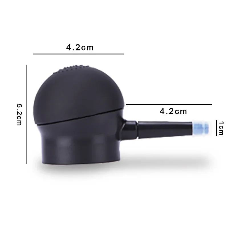 Hair Spray Applicator For Hair Building Fiber Powder Spray Extension Nozzle Pump Hair Loss Fiber Sprinkler Nozzle