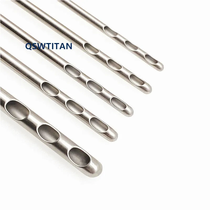 Three Hole fat harvesting cannula for stem cells,liposuction cannula fat transfer needle aspirator for beauty use