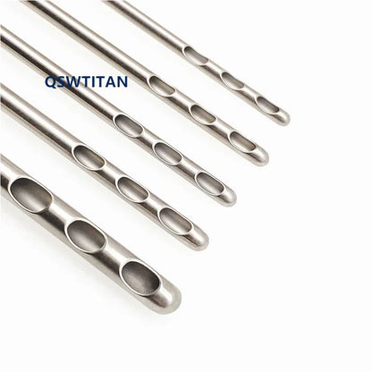 Three Hole fat harvesting cannula for stem cells,liposuction cannula fat transfer needle aspirator for beauty use