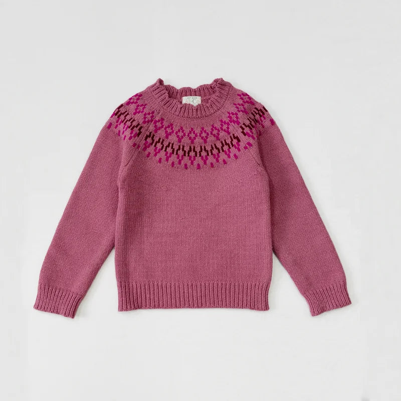 Ali Co AW26 high quality shabbos knit shabbos collection family matches clothes boys girls baby