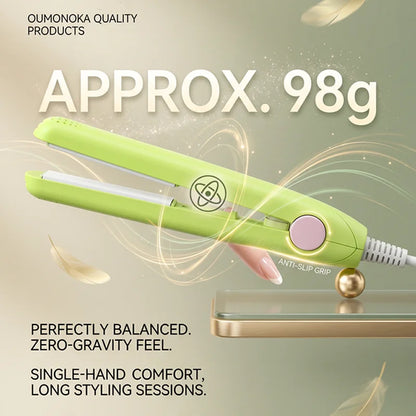 3 in 1 Electric Hair Straightener Hair Iron Straightening Hot Comb Mini Professional & Curling Iron Styling Tools Flat Iron