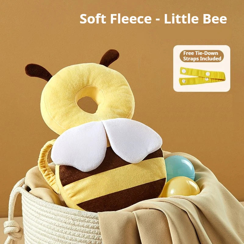 Baby Head Back Protector Safety Pad Newborn Walk Learning Headgear Anti-Fall Pillow Toddler Fall Prevention Cushion for Infants