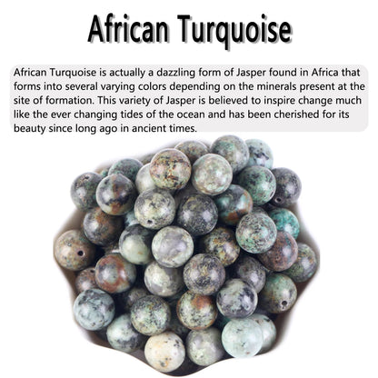 4-12MM Natural Stone Beads Lava Amethyst Tiger Eye Quartz Agates Round Loose Beads for Jewelry Making DIY Bracelet Accessories