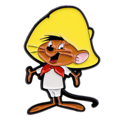 Cartoon Mouse Brooches For Women Funny Animal Enamel Pin Metal Badge Jewelry Clothing Backpack Accessories Friends Gift