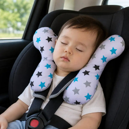 Protective Travel Car Seat Head And Neck Pillow Soft Neck Support Pillow Children U Shape Headrest Head Protection Cushion