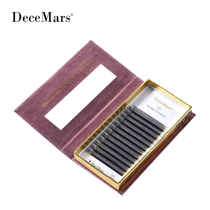 DeceMars 5pcs/set  5D - W Shaped Eyelash Extension (8mm/9mm/10mm/11mm/12mm)
