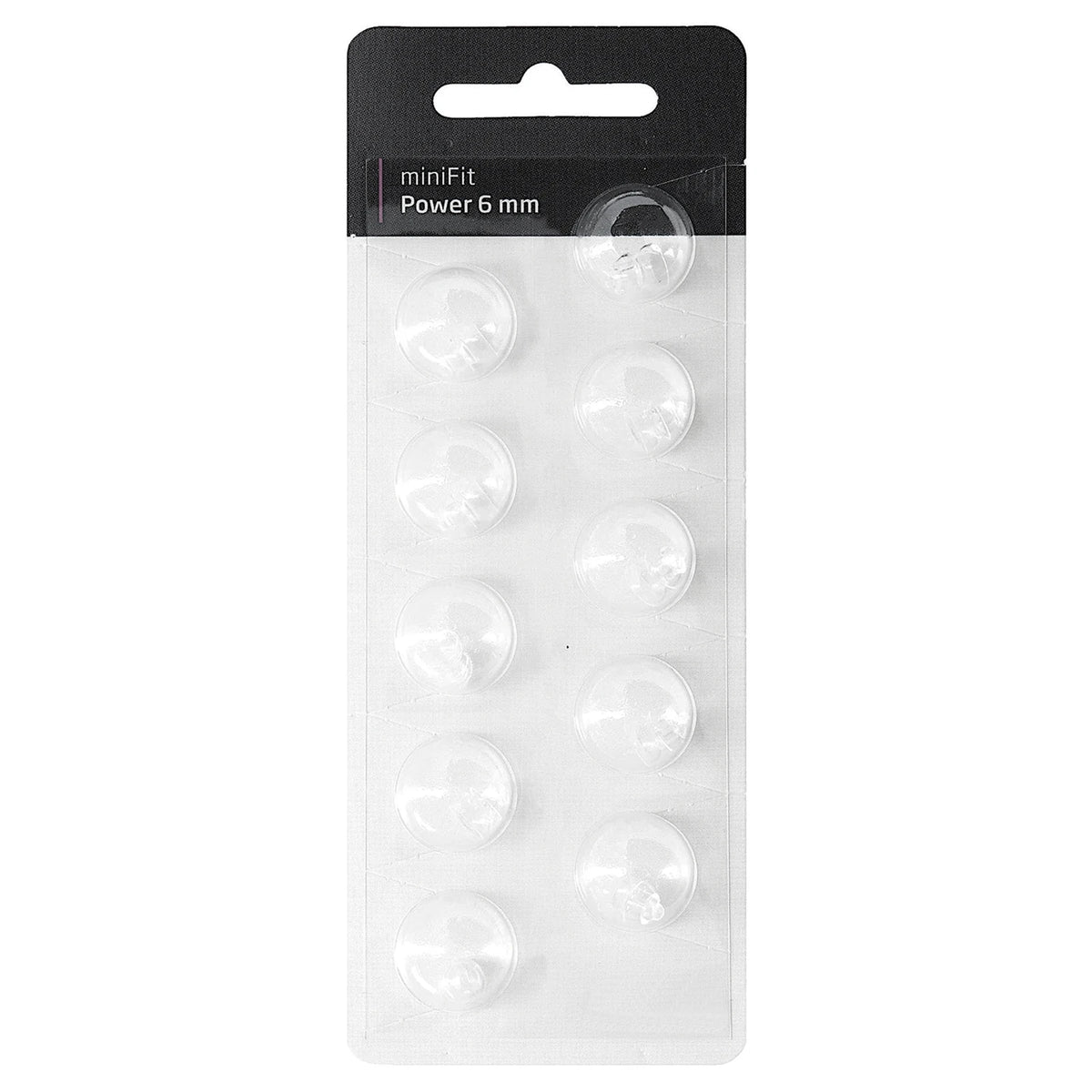 Hearing Aid Domes for Oticon Replacements MiniFit Power Domes 6mm/ 8mm/ 10mm/ 12mm for Oticon Hearing Aid Universal Domes -10pcs