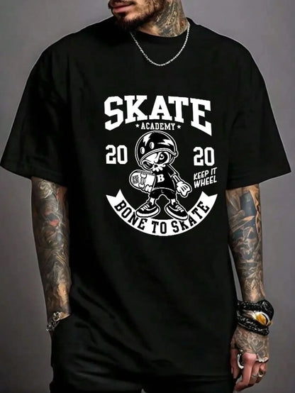 1pcs T Shirt for Men Summer 100% Cotton Short Sleeve Hip-Hop Y2k Tops Harajuku Running Top Casual Football T Shirt Streetwear