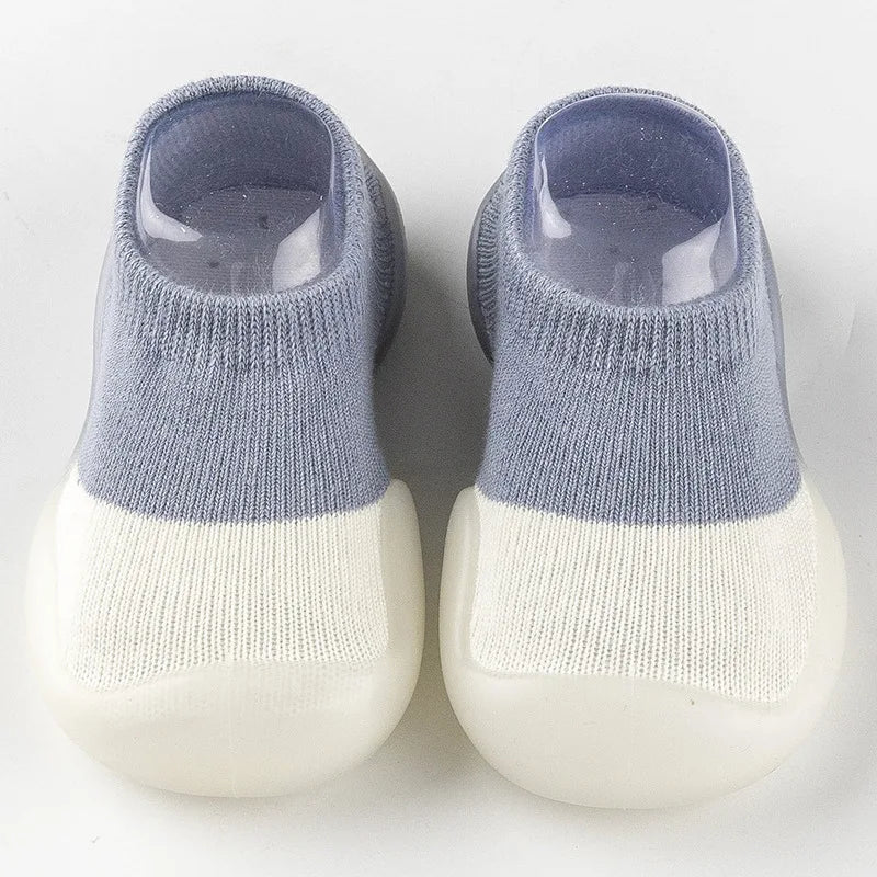 Summer New Combed Cotton Anti slip and Breathable Children's Soft Sole Shoes Baby Walking Shoes Mesh Faced Baby Floor Socks