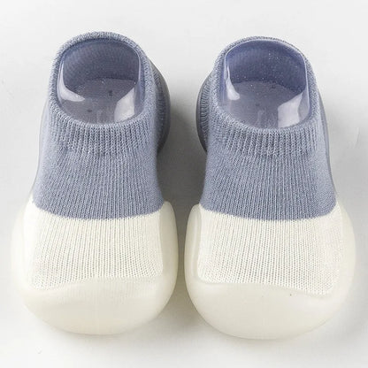Summer New Combed Cotton Anti slip and Breathable Children's Soft Sole Shoes Baby Walking Shoes Mesh Faced Baby Floor Socks